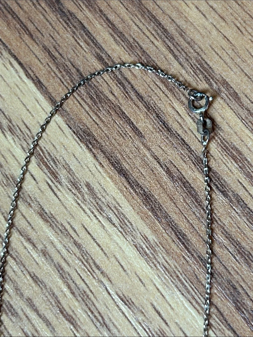 Vintage Clear Sparkly Rhinestone Necklace Sterling Silver Chain